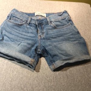 Abercrombie Kids size 11/12 girls jean shorts